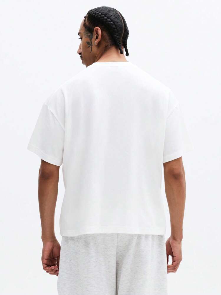 Essentials Label Crew Neck T-Shirt