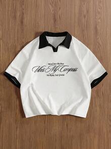 TOKVUE 男士Polo衫 - 米色 - 查看 1