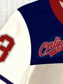 4件套幼儿男童休闲时尚创意熊头、条纹、加州23号、星星、字母印花短袖T恤和短裤，舒适日常穿着，温暖夏日风格，适合春夏穿着 - 彩色 - 查看 4