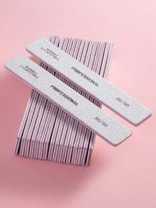 25pcs Nail Files, 100/180 Grit Sandpaper Nail Files, 10pcs Professional Washable Double-Sided Coarse Foot File, Heavy Duty, For Acrylic Nail Removal, Pedicure Manicure Tools - Multicolor - View 11