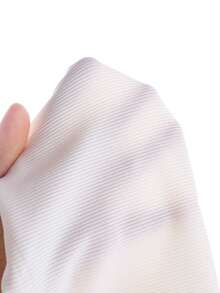 Genkimix Kids 2件套女童象牙色罗纹荷叶边无袖上衣和牛仔铆钉短裤，夏季套装，柔软优雅的夏季套装，女童牛仔短裤套装，牛仔套装，儿童牛仔裙套装，女童夏季服装套装 - 白色 - 查看 3