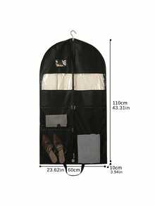 Túi đựng vest du lịch và cất giữ trong tủ quần áo, túi treo đựng quần áo có đáy mở rộng cho quần áo, áo sơ mi, áo khoác, áo choàng, túi đựng vest du lịch, túi treo đựng vest chịu lực cao với nhiều ngăn lưới lớn, vỏ bọc vest để cất giữ quần áo trong tủ quần áo khi đi du lịch, túi đựng vest du lịch kèm túi đựng vest. - Nhiều màu - Xem 3