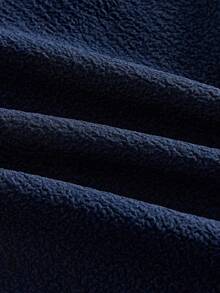 HIMLAND 男士休闲纯色梭织弹力腰带口袋裤 - 藍色 - 查看 5