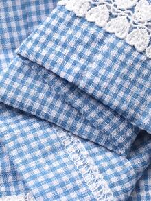 DAZY Tween Girls Plaid Loungewear Set