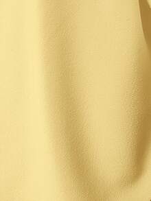 SUMWON 宽松短袖针织T恤，版型宽松，适合春夏日常穿着，圆领设计。 - 黃色 - 查看 6