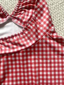 Lalippa Digital Print Camisole Sleeveless Tie-Up Vacation Style Summer Top For Women - Multicolor - View 5