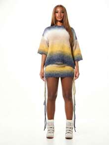 SUMWON WOMEN Women Sweater Skirts - Multicolor - View 3