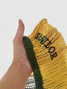 ROMWE MEN 男士复古 Polo 领足球提花针织毛衣 - 綠色 - 查看 6