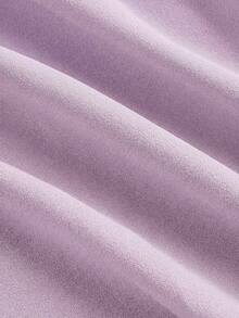 Tween Girls' Elegant Sleeveless Wide Strap Waist Pleated Flare Dress, Christmas/New Year Party Dress, Girls Formal Gown - Mauve Purple - View 7