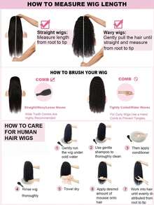 13x6 Pre Plucked Bleached Knots Deep Wave Lace Front Wigs Human Hair Glueless Wigs Human Hair 150% Density Transparent Lace Front Wigs Human Hair Bye Bye Knots - SNatural - View 10