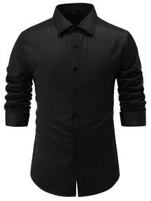Manfinity Bizformal Men Shirts - Black - View 1