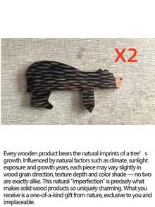 Đồ trang trí cửa hình gấu bằng gỗ, Gấu bố, Trang trí khung cửa, Trang trí phòng trẻ em, Trang trí tường phong cách Boho bằng gỗ, Gấu ngủ trong rừng, Trang trí rừng cho lớp học, phòng ngủ, kệ phòng trẻ em, Trang trí cửa phòng trẻ em, Quà Giáng sinh cho gia đình, Quà tân gia lý tưởng - Nhiều màu - Xem 12