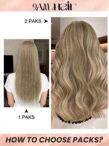 #P14/613 Dark Blonde Mix Bleach Blonde Clip In Hair Extensions Real Human Hair 120g 7pcs Clip In Extensions Straight Remy Hair Clip In Hair Extensions - SP14/613 - View 11
