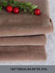 1 件连衣裙和裙子面料，单面短绒面料，超级柔软，适合 DIY 项目、手工缝纫、家纺、缝纫、工艺品、经编绒面料。 - 彩色 - 查看 19