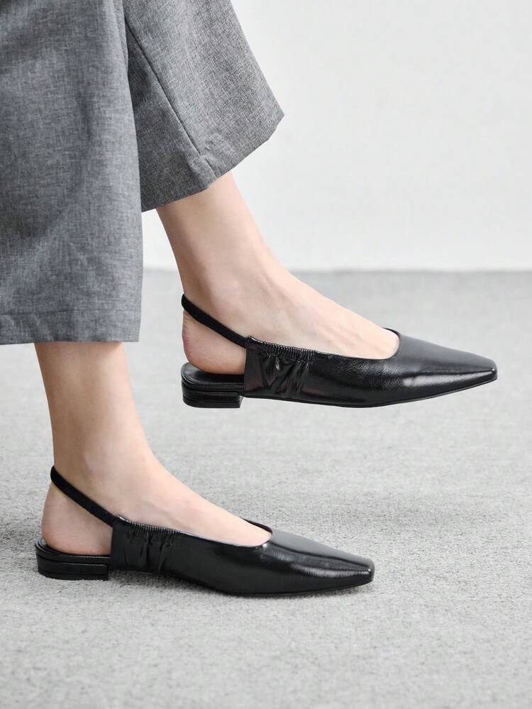 CUCCOO BIZCHIC Women's Backless Slip-On Flat Sandals