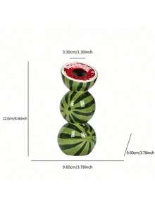 1 buah Vas Lemon Dekoratif, Vas Bunga Keramik Mulut Kecil dengan Desain Buah Kreatif untuk Ruang Tamu, Dekorasi Meja Elegan, Dekorasi Rumah, Dekorasi Ruangan, Vas Kaca - MultiWarna - View 3