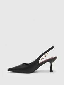 CUCCOO BIZCHIC Women's High-Heeled Shoes Valentine's Day - Black - View 9