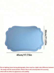 4-Piece Set Meal Mat, Pressed Nordic Style Cup Mat, Dining Mat, Kitchen Accessories, Dining Table Mat, Heat-Resistant And Heat-Resistant Western Style Dining Mat, Suitable For Holiday Decoration, Party Decoration, Desktop Protection Decoration, - Multicolor - View 7