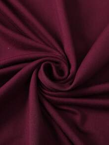 PAVTROS Men's Cross Print Casual Loose Fit Round Neck Short Sleeve T-Shirt - Burgundy - View 7