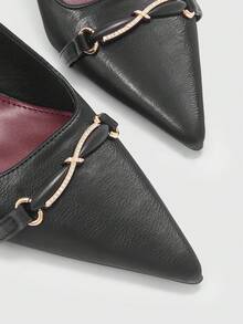 CUCCOO BIZCHIC Women's High-Heeled Shoes Valentine's Day - Black - View 8