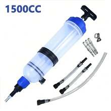 Besper 200/500/1500ML Car Oil Extractor, Car Brake Fluid Replacement Tool, Fuel Extraction Pump, Suitable For Car Manual Oil Extractors – Oil Change Pump With Hose. - various - View 10