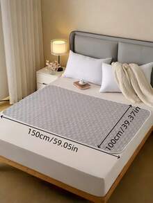 1 Tấm lót nệm chống thấm nước có thể tái sử dụng, giặt được, bảo vệ giường ngủ cho phụ nữ, người lớn bị tiểu không tự chủ và người cao tuổi. - Nhiều màu - Xem 4