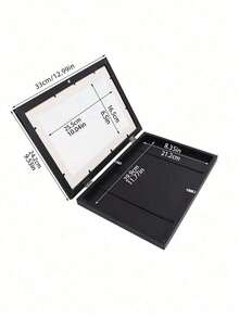 2件套艺术相框，磁吸式前开可更换相框，适用于海报、照片、绘画、图像展示、家居和办公室装饰、墙面悬挂，适合情人节和新年装饰。 - 多色 - 查看 9