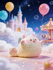 POKOJA LAND 1件装水晶精灵神秘盒树脂艺术收藏摆件家居桌面装饰奇幻摆件动漫爱好者展示架装饰美学房间配件 - 彩色 - 查看 4