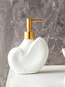 1 Piece Of High-Grade Simple Luxury Bathroom Ceramic Lotion Bottle Separate Bottle Bath Gel Shampoo Separate Bottle - White - View 8