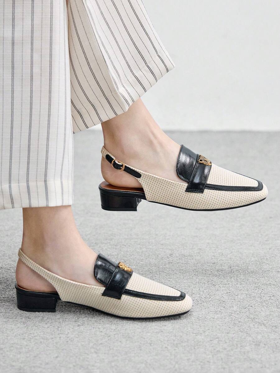 CUCCOO BIZCHIC Women's Casual Slip-On Mule Slippers, Flat Backless Loafers - Multicolor - View 1