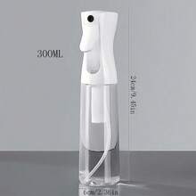 1pc 200ml/300ml/500ml Water Mist Spray Bottle With Fine Mist Sprayer, Refillable Continuous Fine Mist Spray Bottle Suitable For Kitchen, Living Room, Bathroom, Garden - White - View 6
