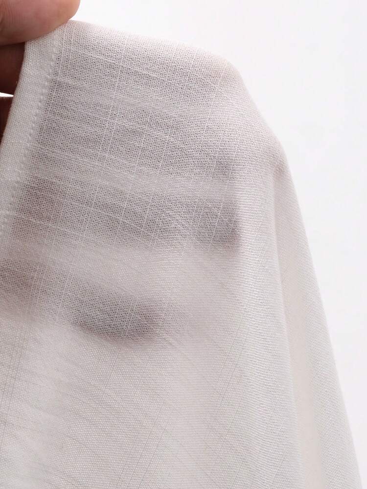 Women's Floral Embroidery Loose Stand Collar Elegant Vacation Blouse, Spring/Autumn