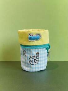 Joivida 1 chiếc hộp đựng bút kiểu Nhật tối giản, dung tích lớn, dạng gập dọc, dễ thương dành cho nữ sinh trung học, đồ dùng học tập cho năm học mới, quà tặng đồ dùng học tập sáng tạo, được ưa chuộng. - Nhiều màu - Xem 2