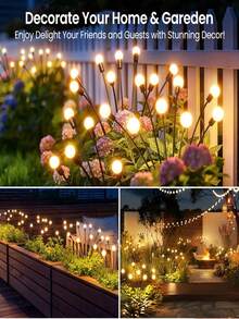 20 Lighthouse Shaped Solar Garden Decoration Lights. Perfect For Decorating Outdoor Garden Paths And Lawn. It Is An Ideal Choice For Decorating - color - View 7