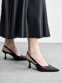 CUCCOO BIZCHIC Women's High-Heeled Shoes Valentine's Day - Black - View 4