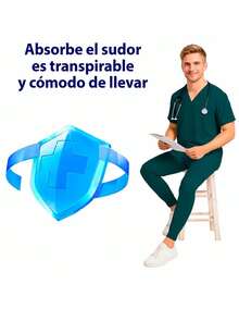 Men's Uniform | Scrub Type Surgical Bag For Use - 綠色 - 查看 7