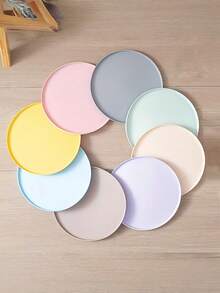 1PC/2PCS Silicone Pet Feeding Mat Dog Food Water Pad Puppy Diner Raised Rubber Bowl Mat Waterproof Cat Dog Tray Anti Spill For Medium Small Pets Non Slip Easy Clean - Multicolor - View 11