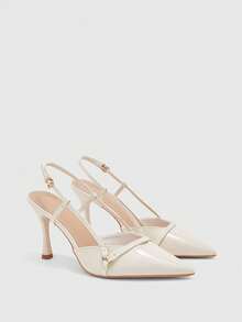 CUCCOO BIZCHIC Women's High-Heeled Shoes - White - View 7