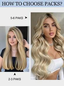 20Pcs 50Gram Tape In Hair Extensions Human Hair 18inch Remy Hair Extensions Panio Color 18/613 Fashion Tape In Extensions, Tape In Human Hair Extensions Add Length For Wedding Halloween Costumes - S18/613 - View 10