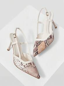 Mnmlis Women Pumps - Brown - View 5