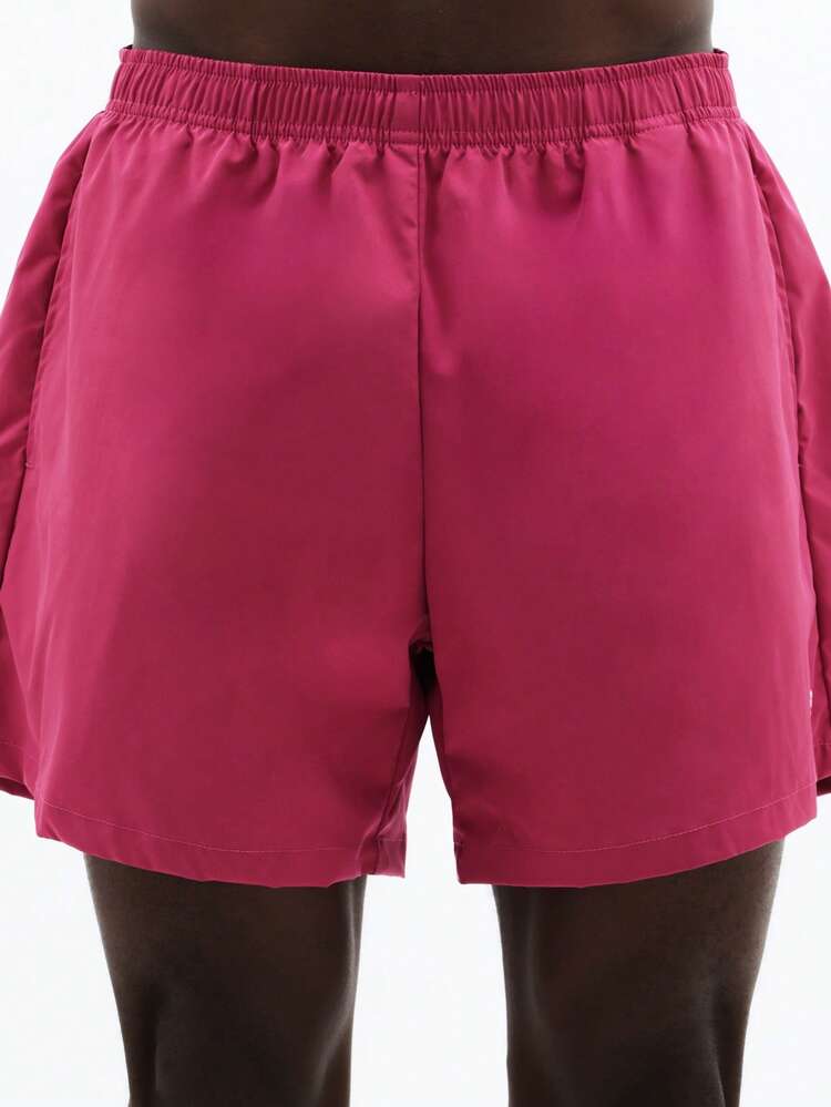Wide Leg Shorts With Palm Logo