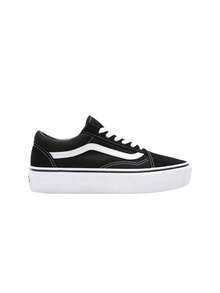 Vans UA Old Skool Platform Unisex Sneakers Black VN0A3B3UY281 - Black - View 1