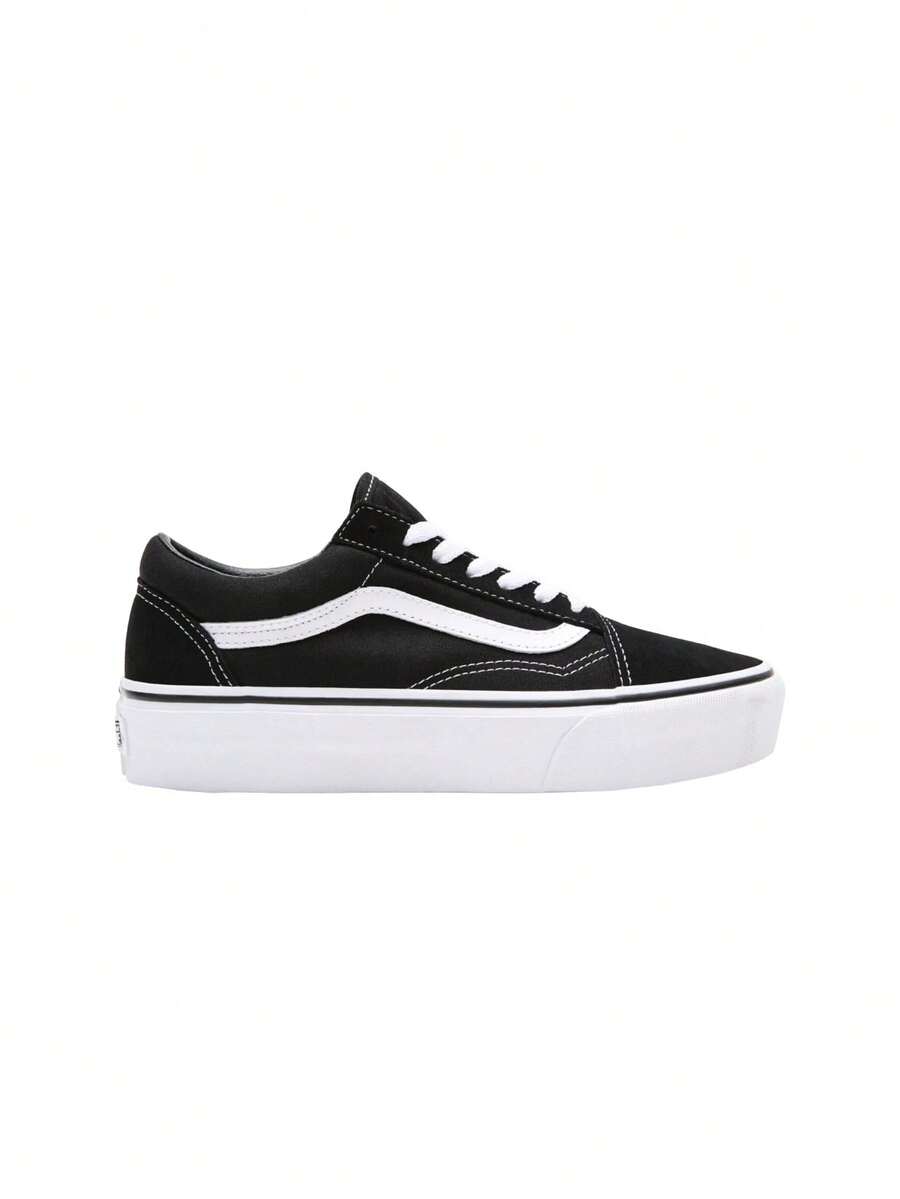 Vans UA Old Skool Platform Unisex Sneakers Black VN0A3B3UY281 - Black - View 1