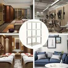 1. 防水四层多功能塑料收纳整理架 - 适用于厨房、浴室、卧室、办公室、车库等场所的多功能收纳架 - 彩色 - 查看 8