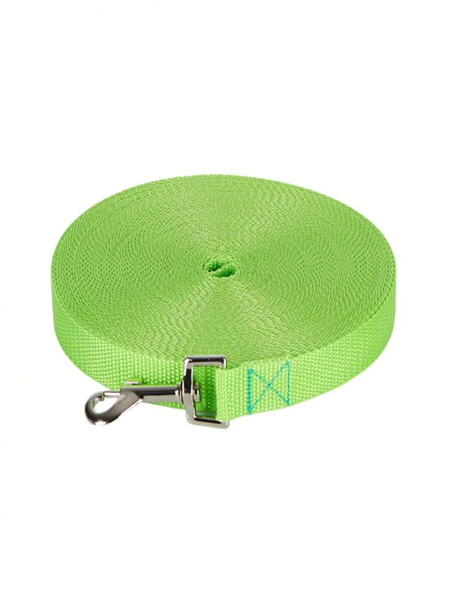 1pc Pet Leash. Sturdy And Durable, Suitable For Long Walks. Comes With A High-Quality Hook That Is Durable, Bite-Proof And Rust-Proof; Suitable For Small, Medium, And Large Dogs - grass green - View 1