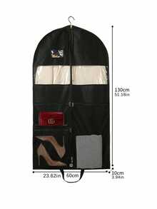 Túi đựng vest du lịch và cất giữ trong tủ quần áo, túi treo đựng quần áo có đáy mở rộng cho quần áo, áo sơ mi, áo khoác, áo choàng, túi đựng vest du lịch, túi treo đựng vest chịu lực cao với nhiều ngăn lưới lớn, vỏ bọc vest để cất giữ quần áo trong tủ quần áo khi đi du lịch, túi đựng vest du lịch kèm túi đựng vest. - Nhiều màu - Xem 4