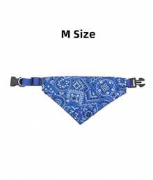 PETSIN 1 pieza Pañuelo triangular ajustable para mascotas perros y gatos, lavable, tipo bandana, collar, babero, decoración para el cuello de gatos, disfraz para fiestas de cumpleaños - Multicolor - Ver 16