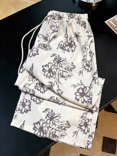 GlowEve CURVE 大码女式宽松优雅抽绳裤