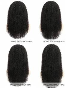 13x6 预拔毛漂白水波纹蕾丝前假发 真人发无胶假发 真人发 150% 密度透明蕾丝前假发 真人发告别打结 - SNatural - 查看 6