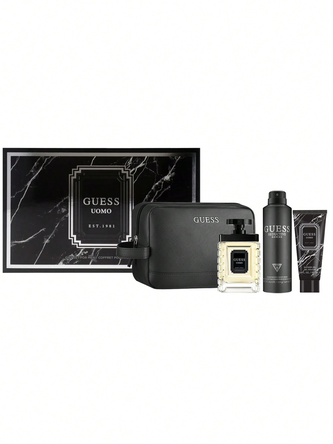 Guess طقم هدية عطر أو دو بارفان أومو إنتينسو 100مل